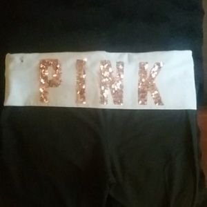Pink Victoria Secret yoga pants
